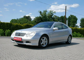 Mercedes C 180 1.8 129KM Coupe Panorama -Bogata wresja W203 (2000-2007)