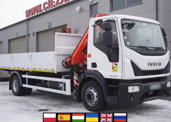 Iveco Eurocargo 160-210 E6 4X2 / 30 tys. km!!! / Fassi F85B.0.22