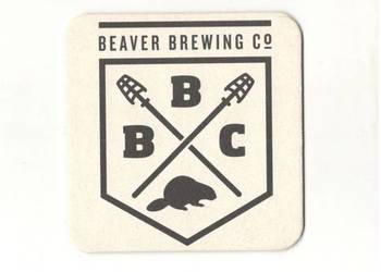 Beaver  - podstawka do piwa. Nr. 1.