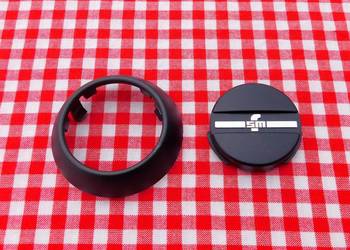 Przycisk sygnału dźwiękowego klaksonu FSM + ramka Fiat 126 126p FL