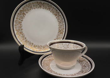 Zestaw śniadaniowy trio z porcelany, Weimar Porzellan