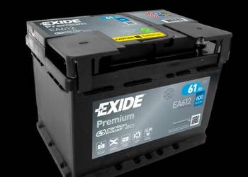 Akumulator Exide Premium 61Ah 600A PRAWY PLUS