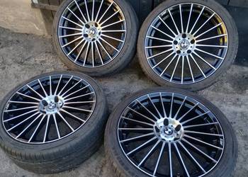 Alufelgi 20" 5x120 + Opony 2021r Otwór 74,1mm ET12 8,5J BMW Felgi Koła