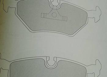 Klocki hamulcowe kpl. tył BMW 3 (E30), 3 (E36), 5 (E34), 7 (E3