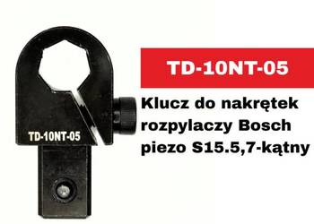 TD-10NT-05 Klucz do nakrętek wtryskiwaczy Bosch Piezo S15.5, 7-kątny