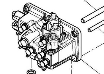 Massey Ferguson 7718S 7718 S 1804A DYNA 6 Pokrywa Przekładni Skrzyni Biegó…