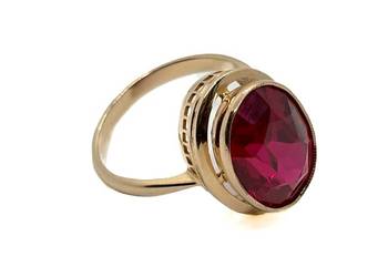 Złoty Pierścionek Próby 583 6,50g Rozmiar 21