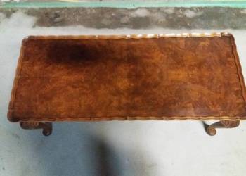 Ława Ludwikowa fornirowana orzechem.