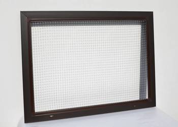 Okno gospodarcze PCV 80x60 inwentarskie do garażu, obory – producent