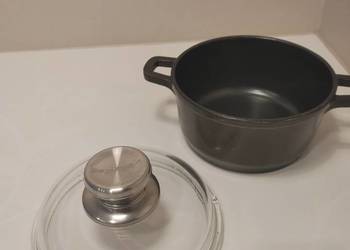 ​BergHOFF Premium Pancerny Garnek Żeliwny + Pokrywka | INDUKCJA |