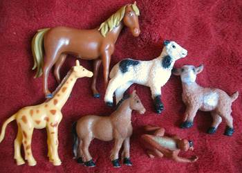Zwierzęta - Schleich  i inne marki - 6 Figurek