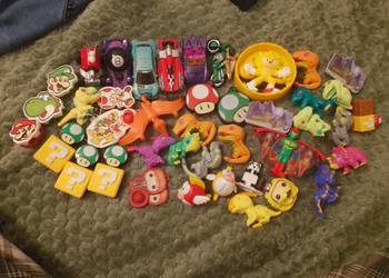 Zabawki Kinder Joy, McDonald's i Hot Wheels