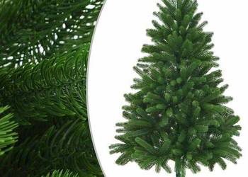 vidaXL Sztuczna choinka z realistycznymi igłami, 180 cm, zielon(SKU:246399)