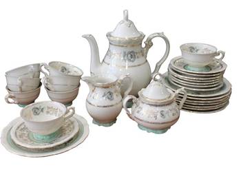 Serwis dla 8 osób sygnowany Victoria – Czechoslovakia