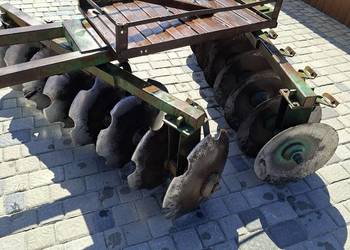 Brona talerzowa 1.8m m 8x8 sprawna warto tanio