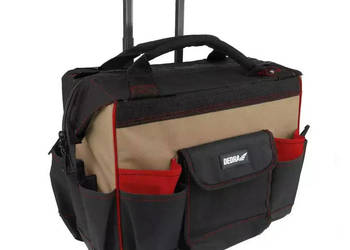 TORBA MONTERSKA NA KOŁACH DEDRA N0050 TELESKOPOWY UCHWYT, 45X25X42,5CM