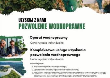 Operat wodnoprawny / Pozwolenie wodnoprawne