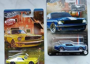 Hot Wheels 2x Ford Mustang chase' BDB stan