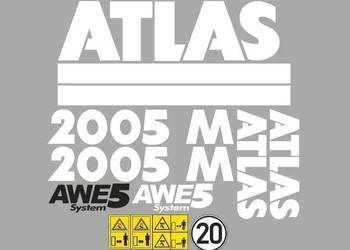 Naklejki oklejenie ATLAS 2005 M Zamiennik