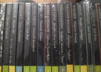 Kolekcja płyt CD zafoliowana