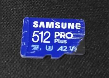 Karta Pamięci micro SD Samsung 512 PRO PLUS A2 V30 512GB