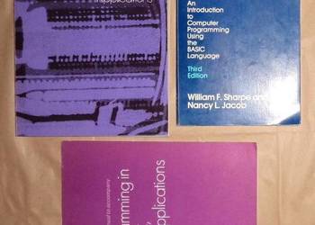 programming in Basic, 3 books