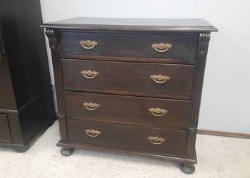 Komoda stara lite drewno bdb stan