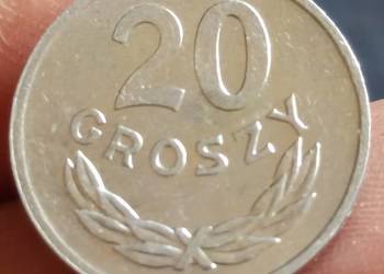 Sprzedam monetę 20 gr 1983 r lekka skrętka
