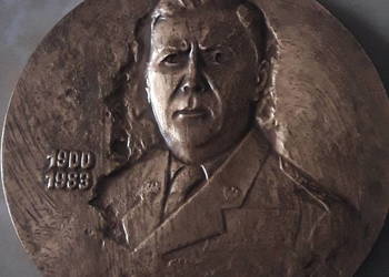 Medal z brązu Generał Broni Jerzy Bordziłowski Medal z brązu Generał Broni Jerzy Bordziłowski