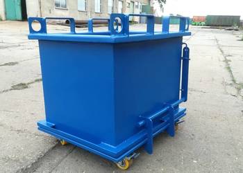 Kontenery PMDC mini -wózki widłowe, suwnice, dźwigi