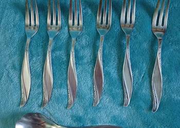 Widelczyki do ciasta Hefra plater. Wzór amerykański Widelczyki do ciasta Hefra plater. Wzór amerykański