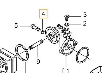 VOLVO S70 V70 podkladka podstawy filtra oleju 2,5TD 947628