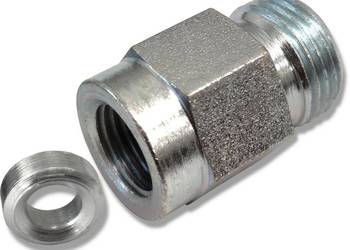 Przyłącze Złącze MANOMETRU 63mm A-B GW 1/4 - GZ 18 [2763]