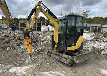 Minikoparka miniładowarka