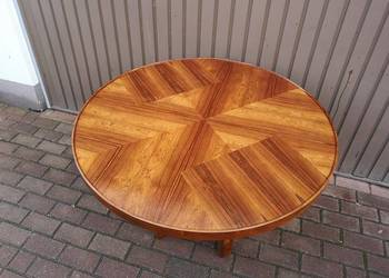 Stolik, Ława Okrągły ART-DECO Unikat Antyk Stary Po Renowacji.