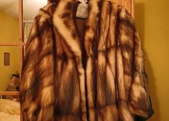 Brązowe futro z norek Brązowe futro z norek