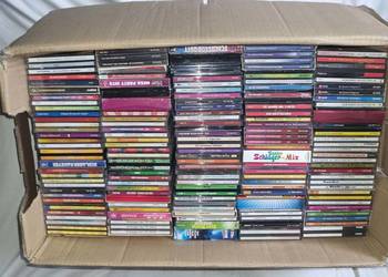 Płyty CD z Niemiec karton 35kg Szlagiery Pop klasyka rock dance różne mix