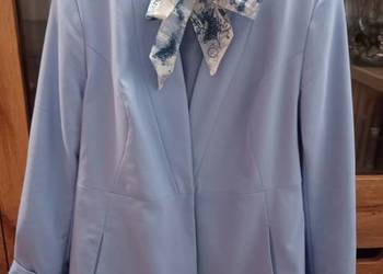 Elegancki dłuższy żakiet naszyjnik gratis