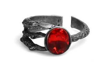 Fire Clutch | Rozmiar Regulowany | Metal | Pierścień | Dark Souls