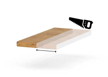 Blat Kuchenny Laminowany Blande Dąb Lancelot Drewniany 10-19cm Na Wymiar