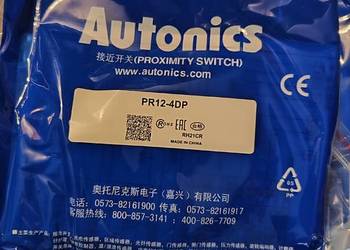 Czujnik zbliżeniowy indukcyjny Autonics PR12-4DP – nowy – 35 szt.