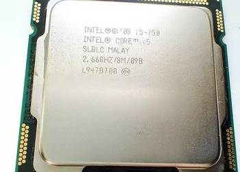 Procesor Intel Core i5 i5-750 2.66GHz 8MB 1156