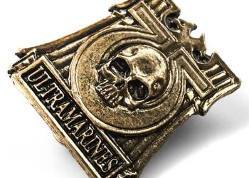 Ultramarines | 7 cm | Metal | Przypinka | Warhammer 40k