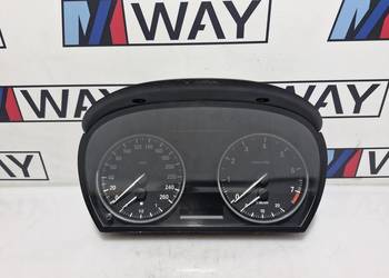 BMW E90 E91 E92 E93 LICZNIK ZEGARY EUROPA ORYGINAŁ 9187058