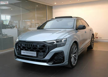Audi Q8 Quattro Sline 60TFSIe B&O MatrixHD Kamery360 ACC HeadUP Masaż Pano…