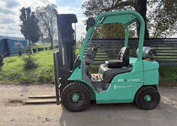 Wózek widłowy Mitsubishi FG20 triplex wolny skok