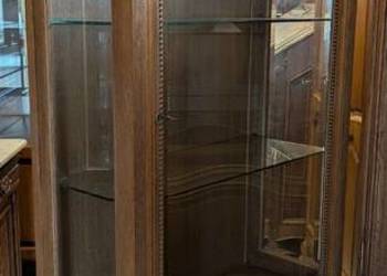 Bardzo piękna dębowa witryna,serwantka secesyjna-sklep Dąbrowa Górnicza