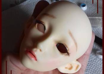 custom bjd personalizacja lalek ooak faceup clothes wigs