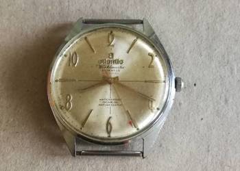 Zegarek Atlantic Worldmaster Original 21 Jewels vintage PRL sprawny