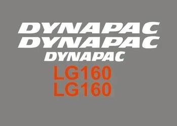 Naklejki oklejenie DYNAPAC LG160 LG200 LG300 LG500 Zamiennik